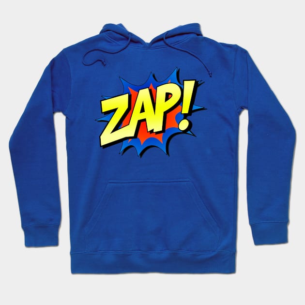 ZAP! Hoodie by richardsimpsonart